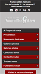 Mobile Screenshot of gilson-bourtembourg.be